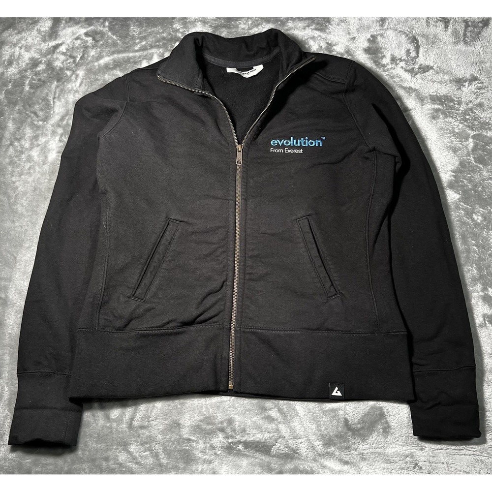 American Giant Jacket Women Size Large Zip Up Made In USA Embroidered